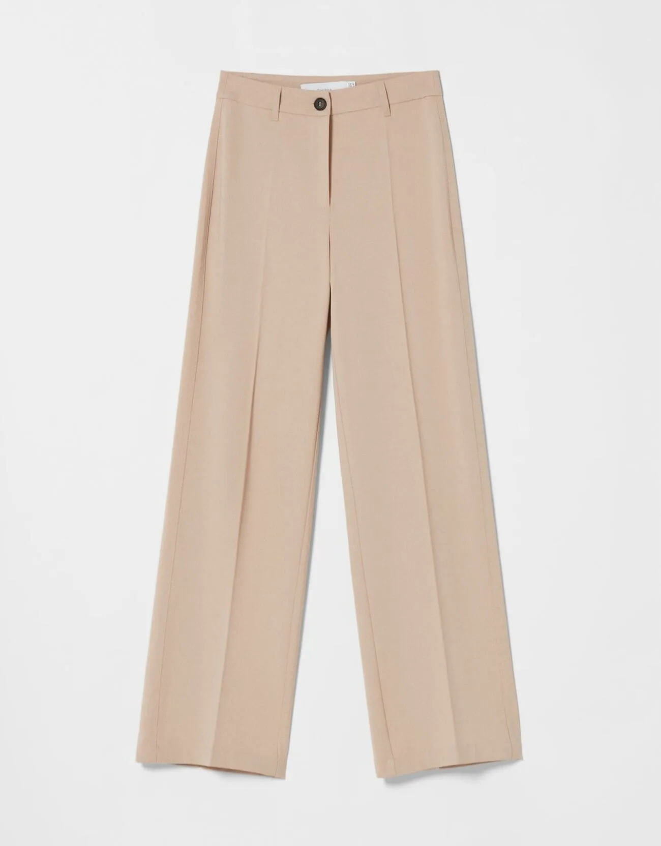 Wide-Leg-Hose mit Gürtelschlaufen